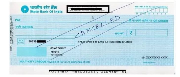 cancelled cheque