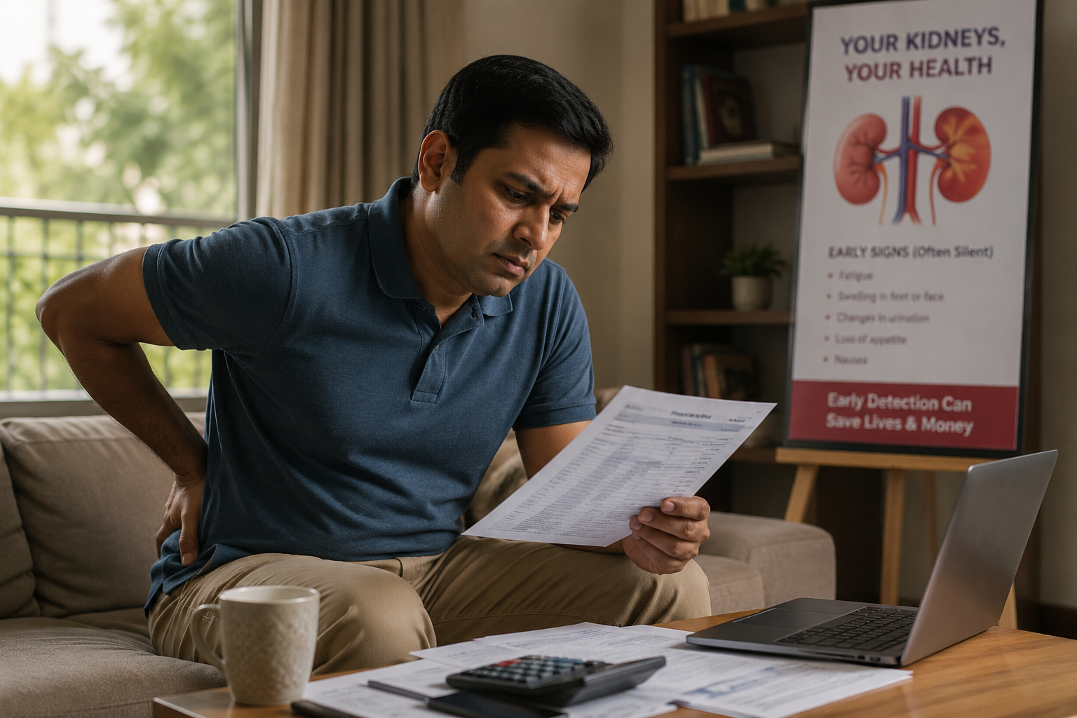 Kidney Health in Indians: Silent Symptoms & the Cost of Late Diagnosis